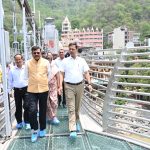 मुख्य सचिव ने बजरंग सेतु और हिलान्स हिमालयन भोजनालय का निरीक्षण किया