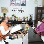 विधायक किशोर उपाध्यक्ष ने क्षेत्र की समस्याओं को लेकर सीएम से की भेंट
