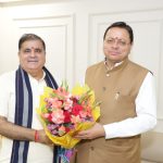 मुख्यमंत्री धामी ने भाजपा प्रदेश अध्यक्ष से की भेंट