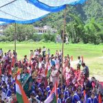 रुद्रप्रयाग में निकली भव्य तिरंगा यात्रा, देशभक्ति के रंग में रंगा पूरा शहर